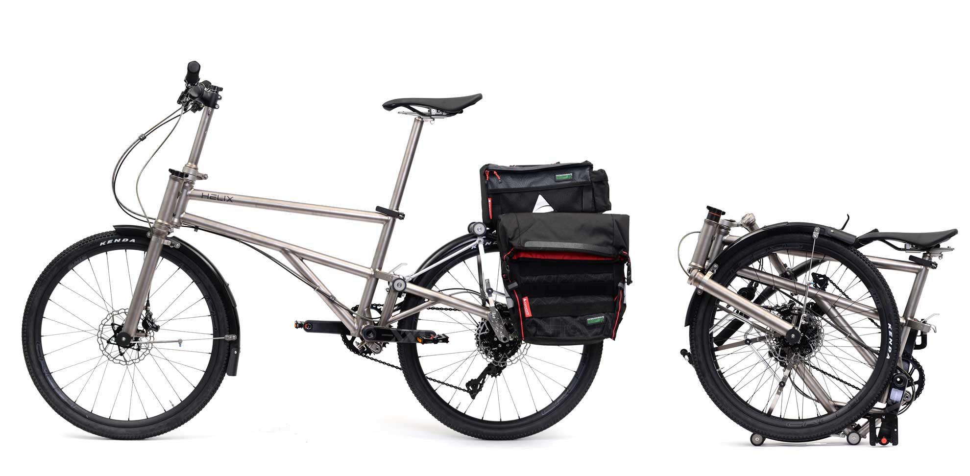 Helix Rear Rack and Mudguards